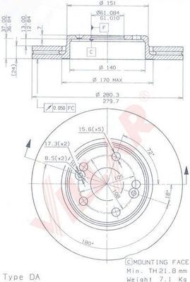 Disc frana