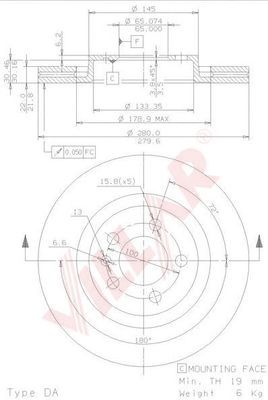 Disc frana