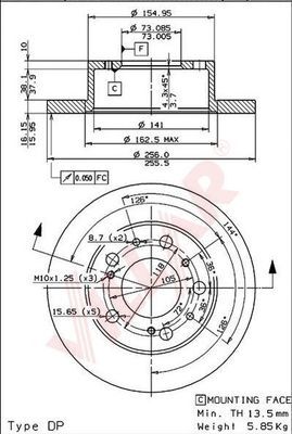 Disc frana