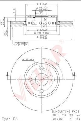 Disc frana