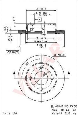 Disc frana