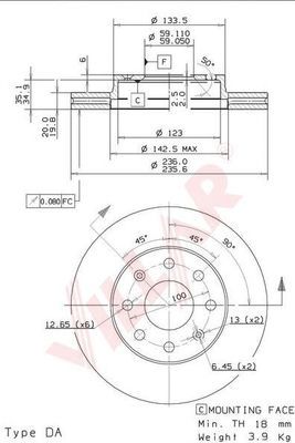 Disc frana