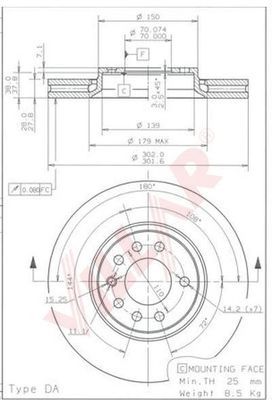 Disc frana