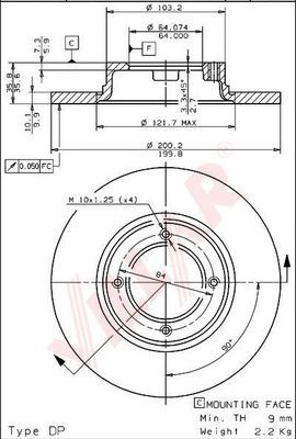 Disc frana