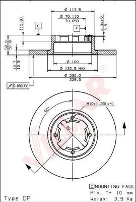 Disc frana