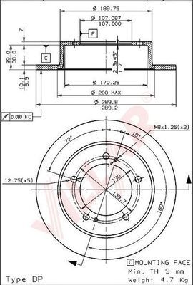 Disc frana