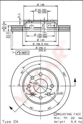 Disc frana