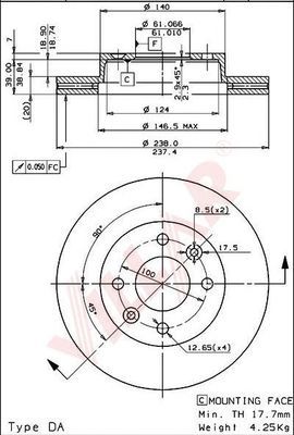 Disc frana