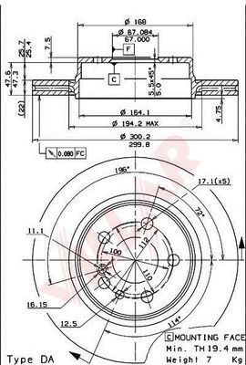 Disc frana