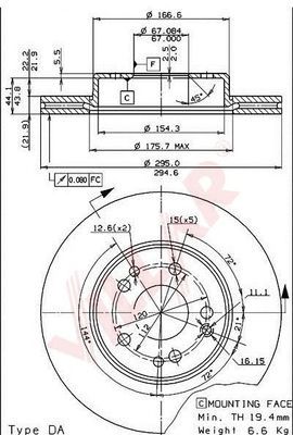 Disc frana