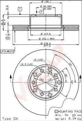 Disc frana