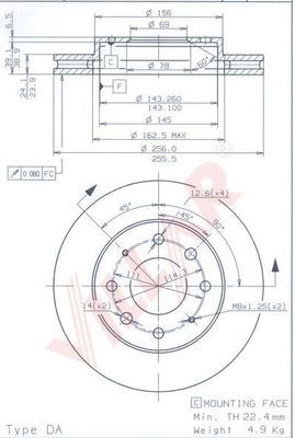 Disc frana