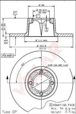 Disc frana