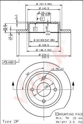 Disc frana