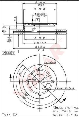 Disc frana