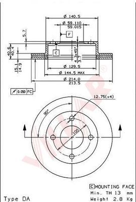 Disc frana