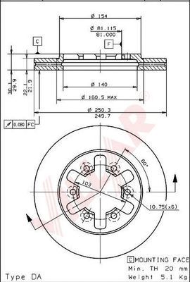 Disc frana