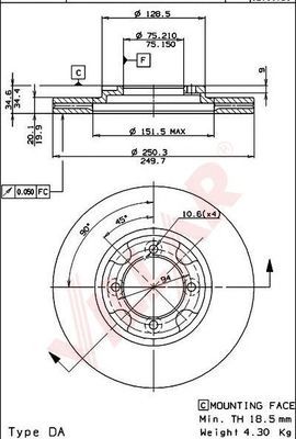 Disc frana