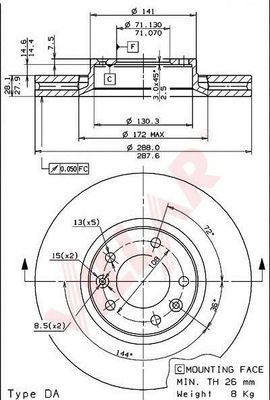 Disc frana