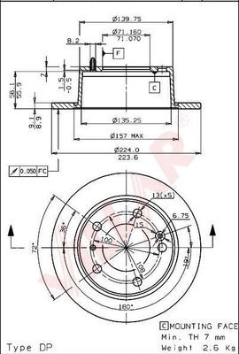 Disc frana