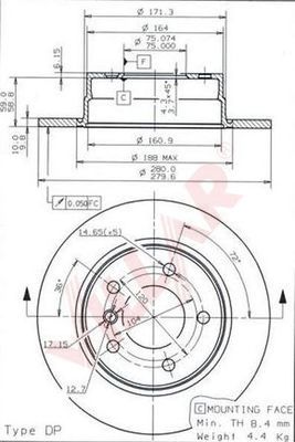 Disc frana