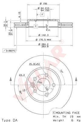 Disc frana