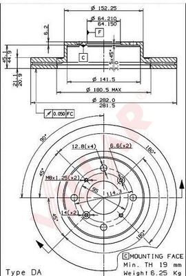 Disc frana