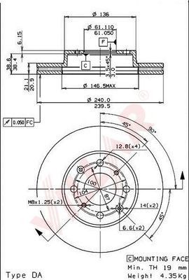 Disc frana