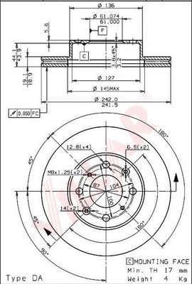 Disc frana