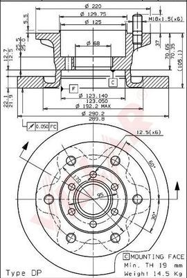 Disc frana