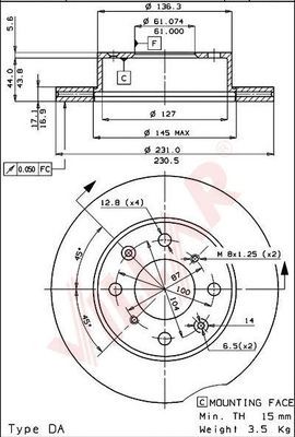 Disc frana