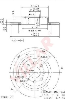 Disc frana