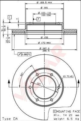 Disc frana