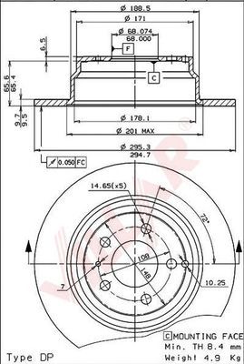 Disc frana