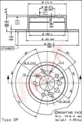 Disc frana