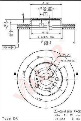 Disc frana