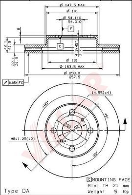 Disc frana