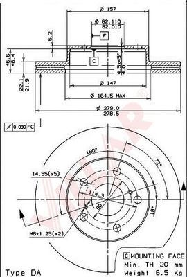 Disc frana