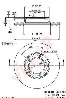 Disc frana