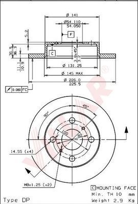 Disc frana