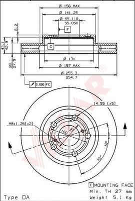 Disc frana