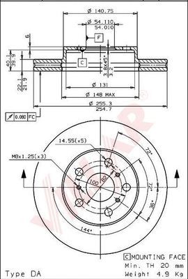 Disc frana