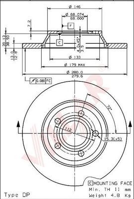 Disc frana