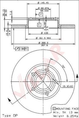 Disc frana