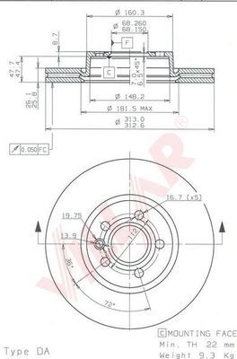 Disc frana