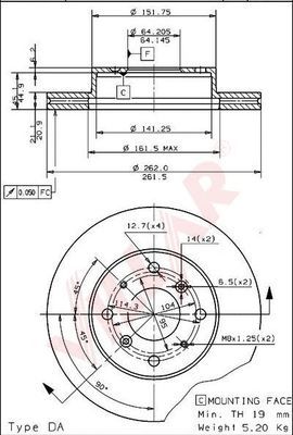 Disc frana