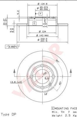 Disc frana