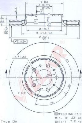 Disc frana