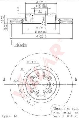 Disc frana