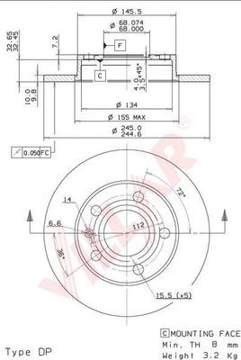 Disc frana